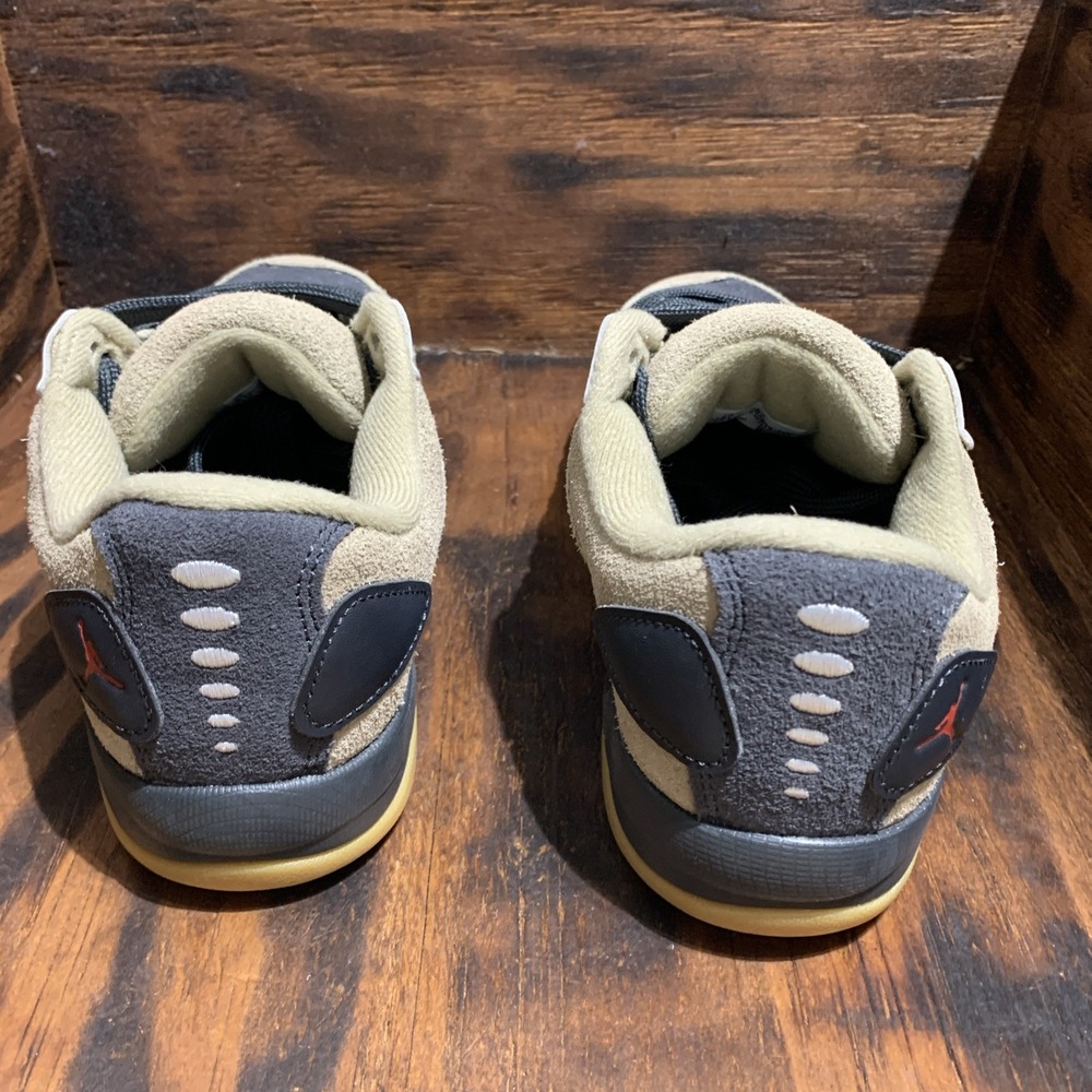 Jordan Session GS Khaki Anthracite Gum Brown Boys 6Y Women`s 7.5 IB5679-200 - Picture 4 of 8